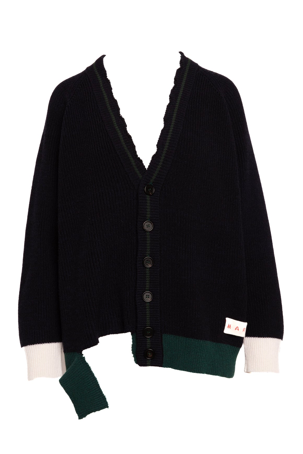 MARNI Navy Knit Cardigan (Sz. S)