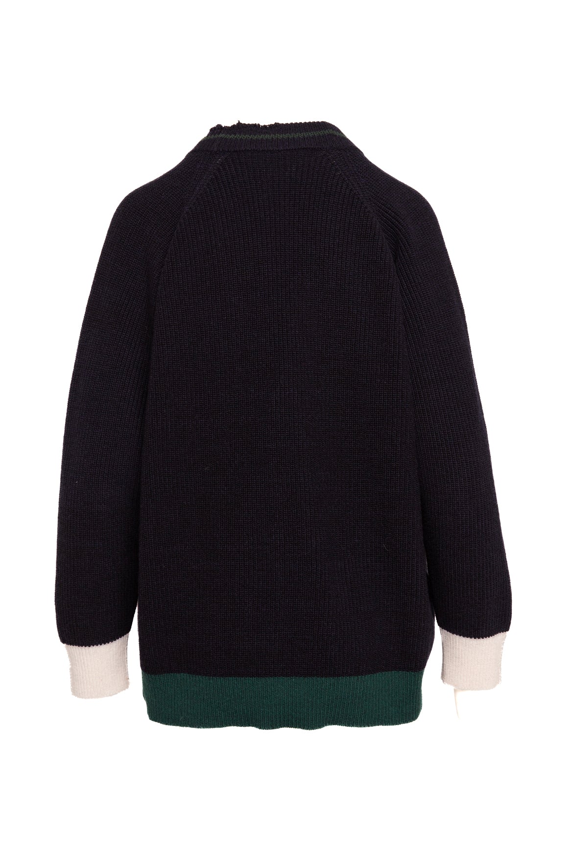 MARNI Navy Knit Cardigan (Sz. S)