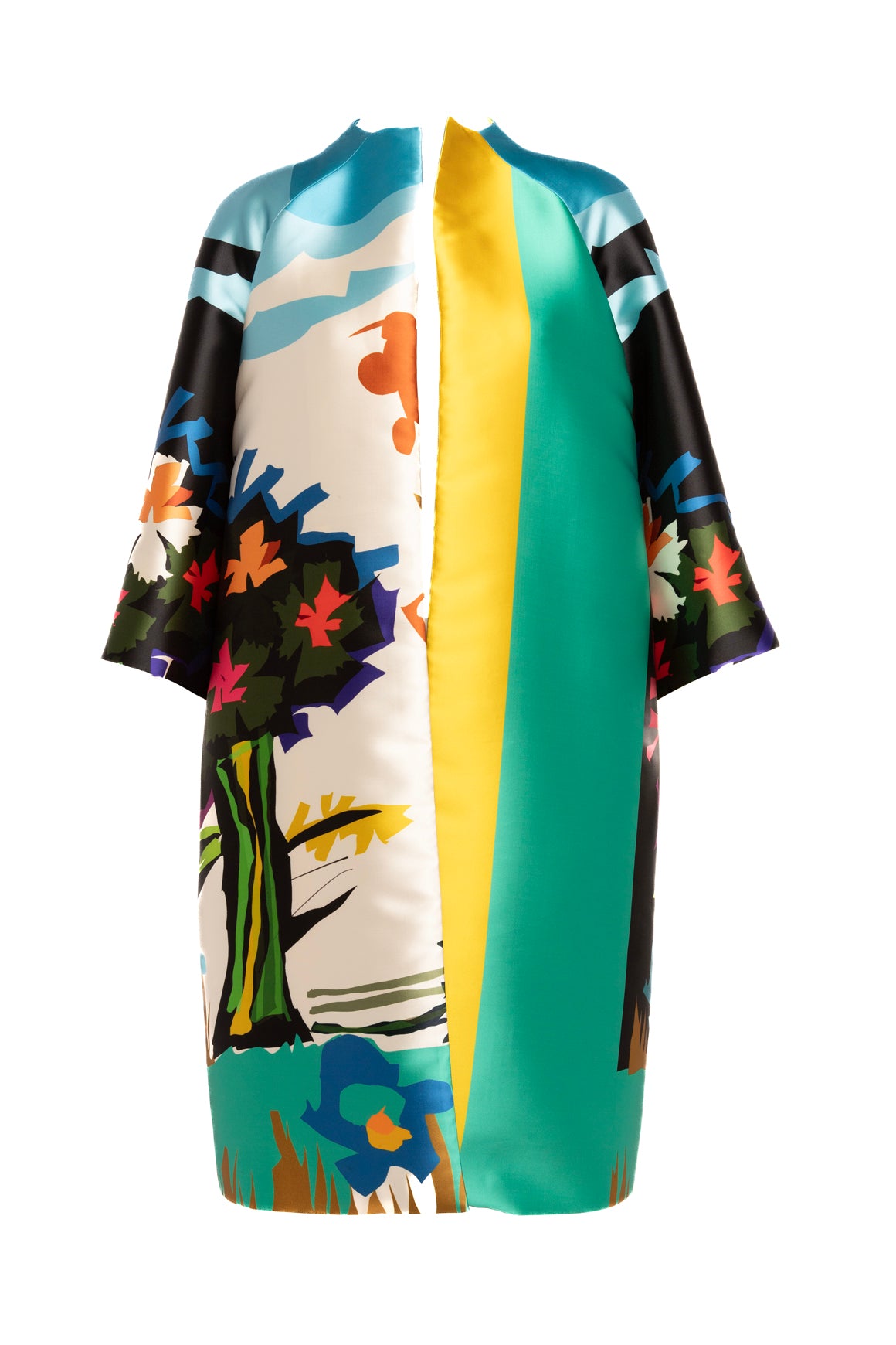 TOM & LINDA PLATT Multi Color Evening Jacket (Sz. L)