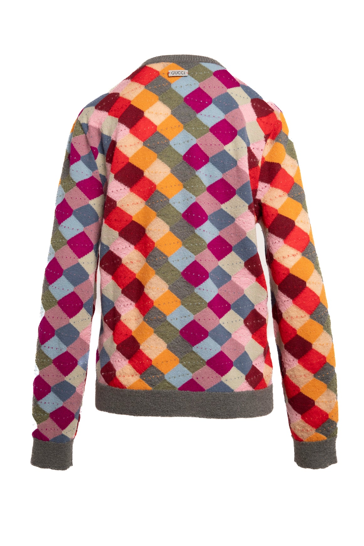 GUCCI Multi Color Mohair Sweater (Sz. L)