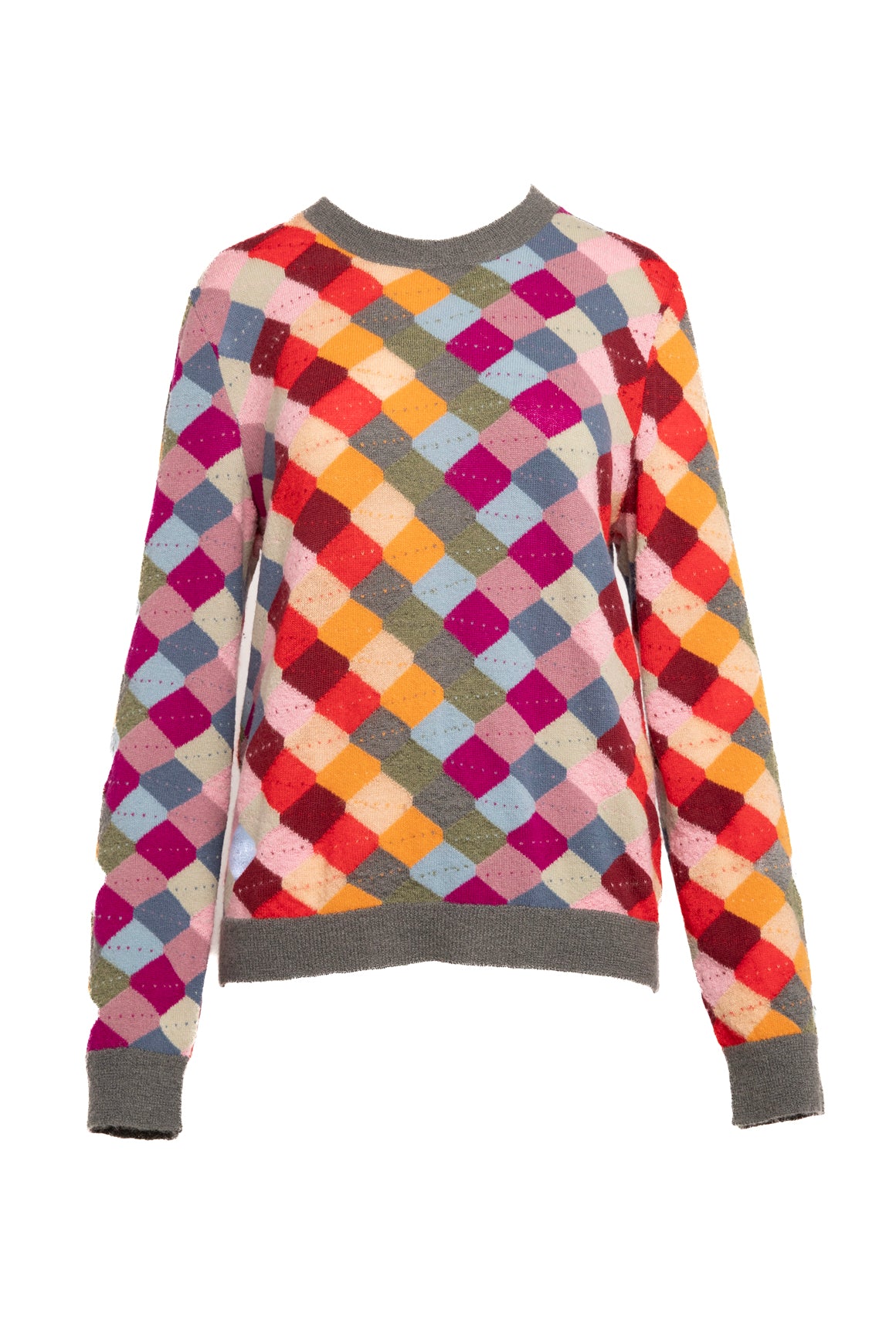 GUCCI Multi Color Mohair Sweater (Sz. L)