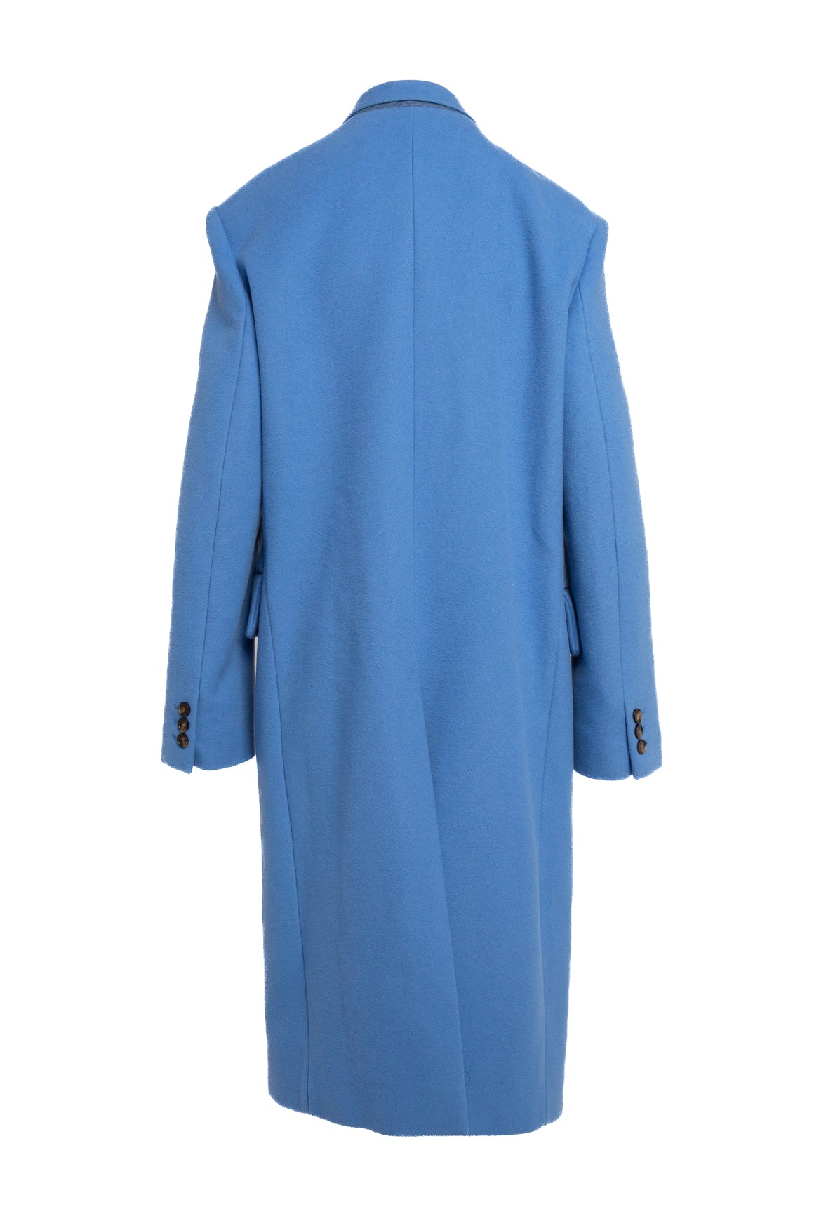 STELLA MCCARTNEY Blue Wool Coat (Sz. M)