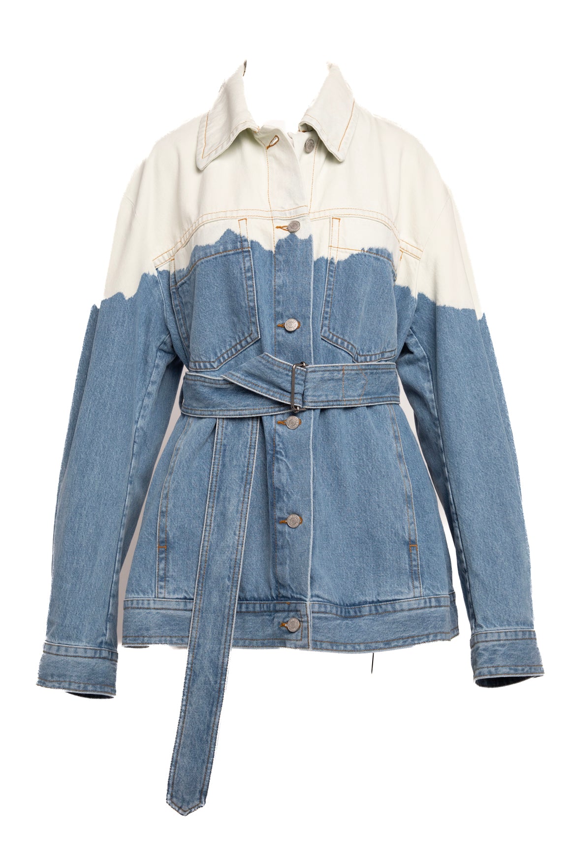 DRIES VAN NOTEN Bleach Denim Jacket (Sz. M)