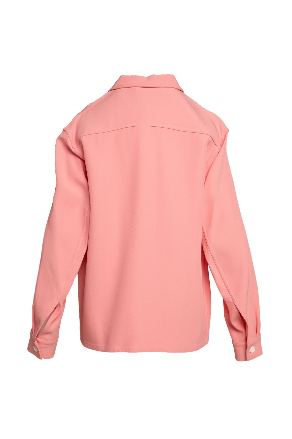 PLAN C Pink Pocket Oversized Shacket (Sz. 38/2)