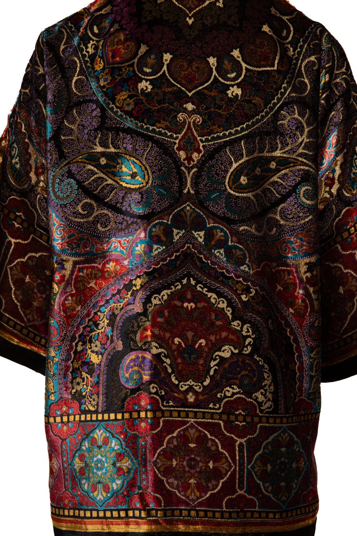 ETRO Paisley Open Front Evening Jacket (Sz. OS)