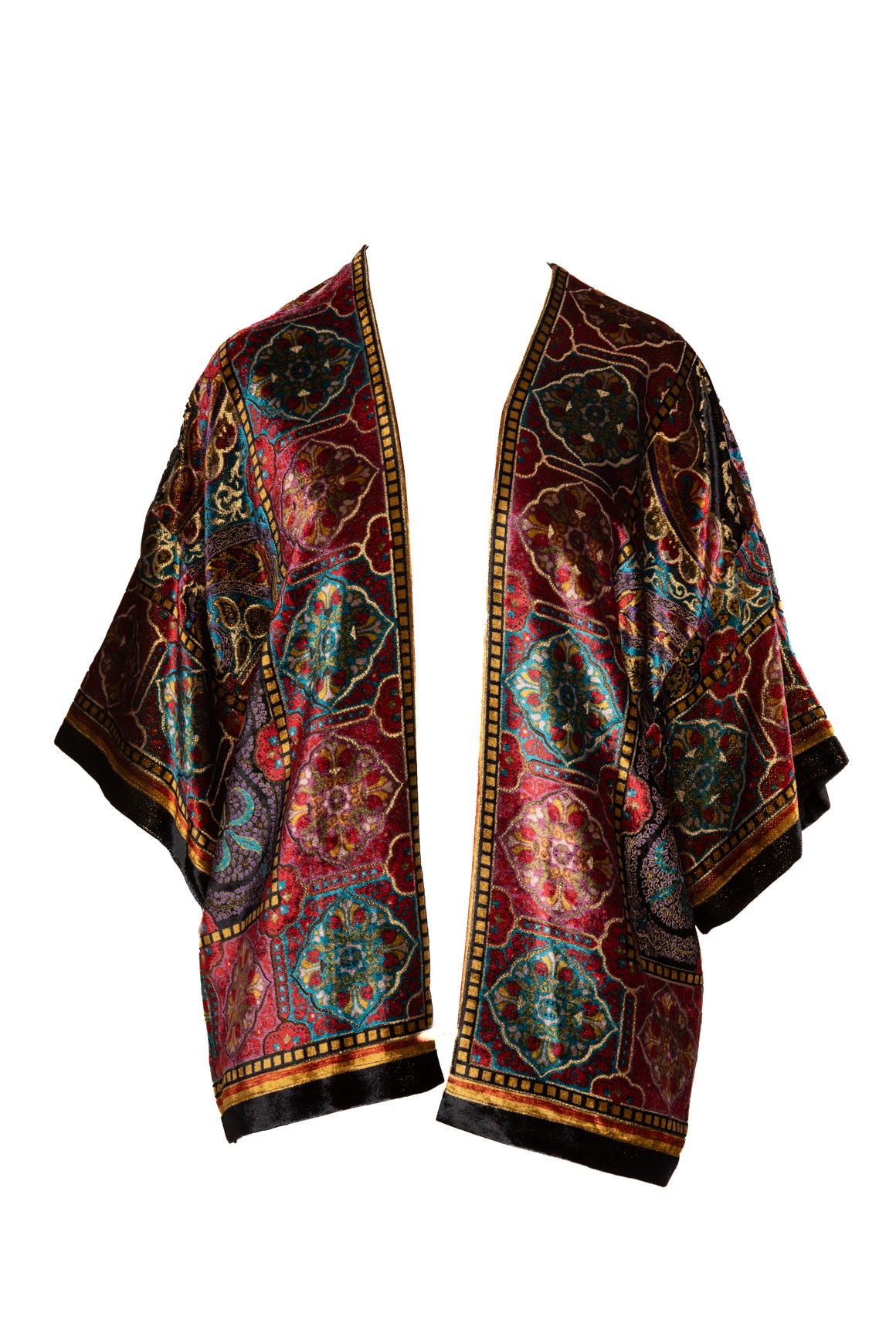 ETRO Paisley Open Front Evening Jacket (Sz. OS)