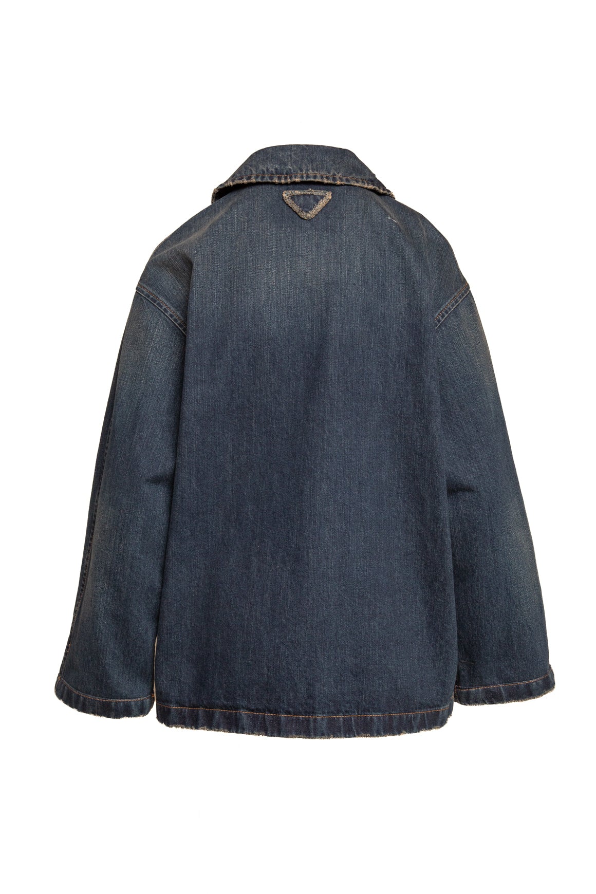 PRADA Indigo "Blouson" Denim Jacket (Sz. 42/6)