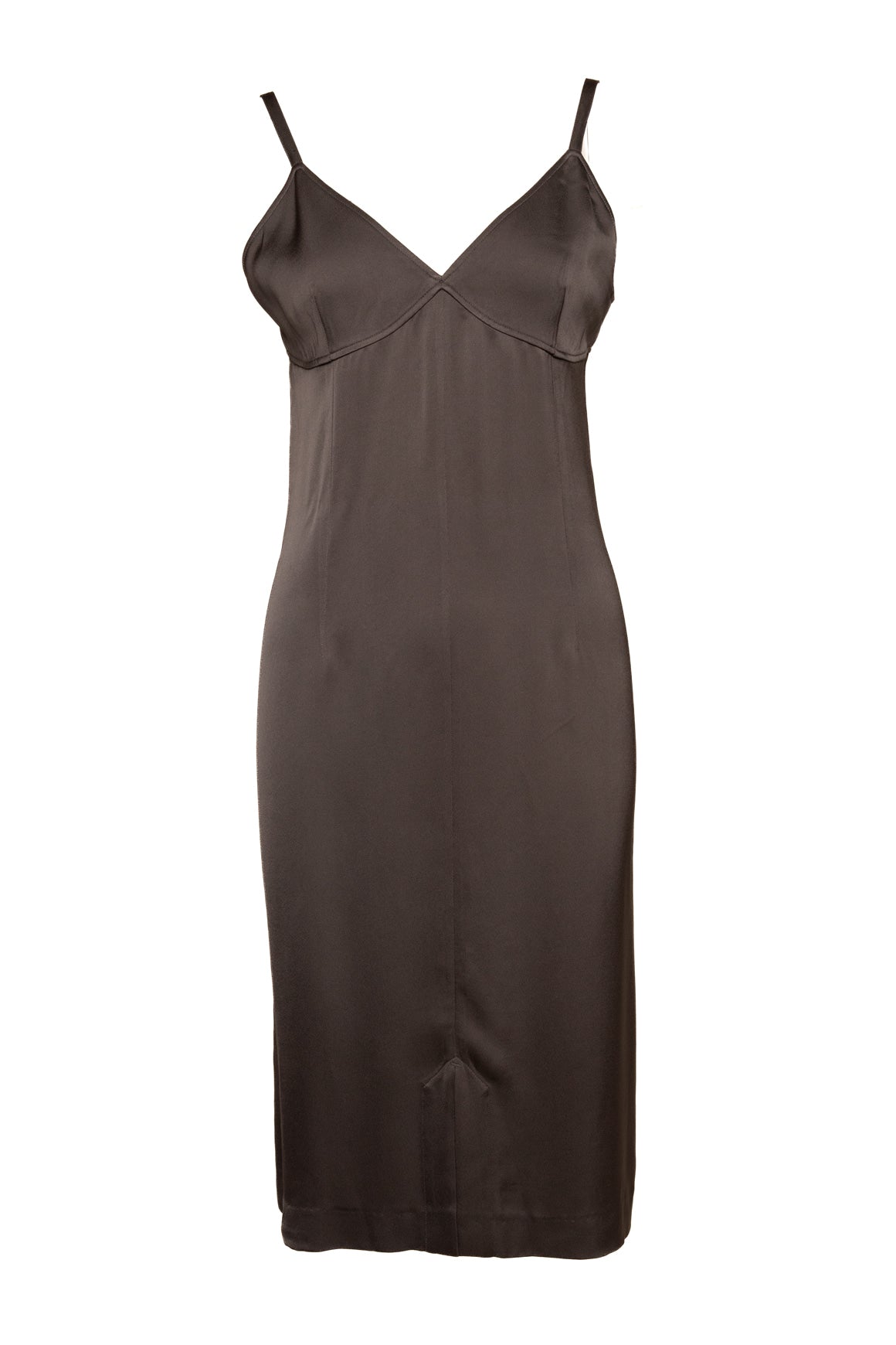 TOTEME Grey Satin Slip (Sz. 40/8)