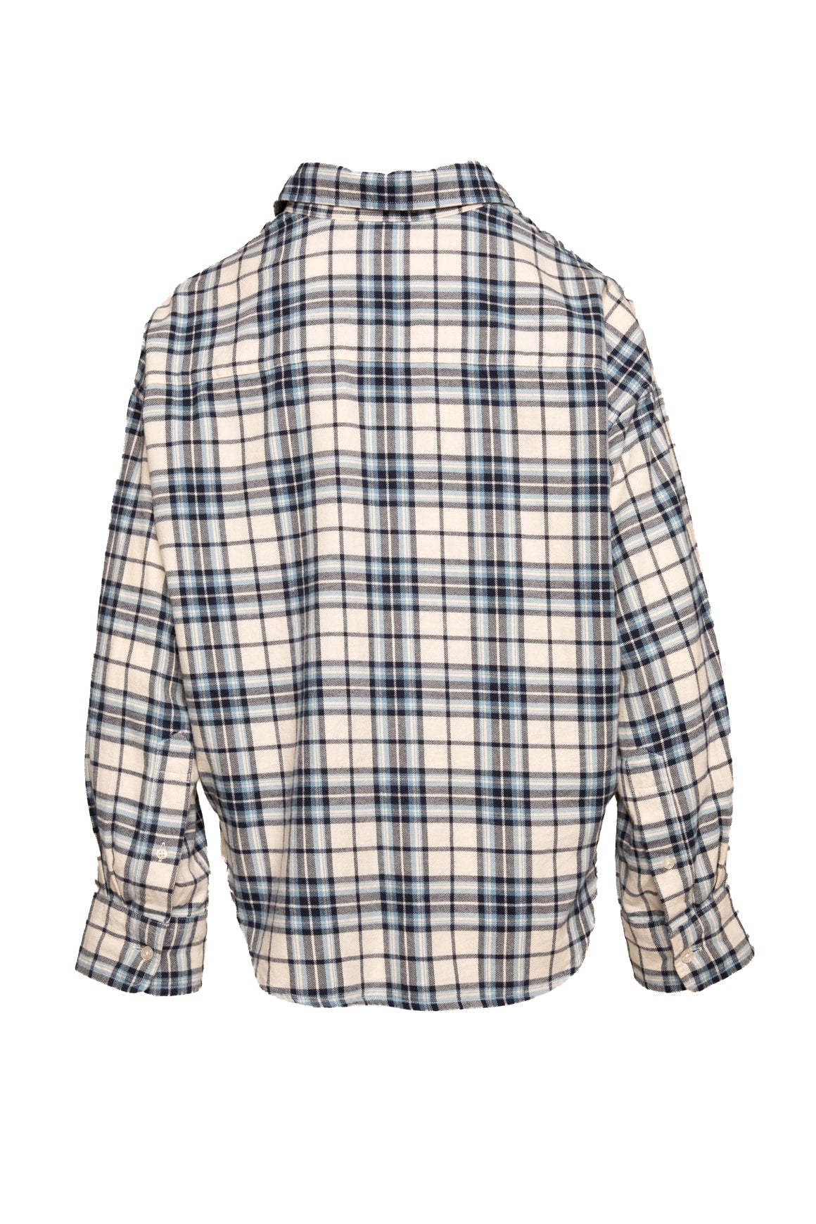 DENIMIST Blue Plaid Flannel (Sz. XXS)