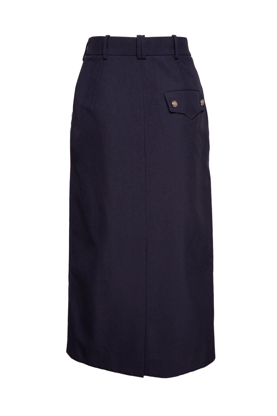 CALVIN KLEIN Navy Pencil Skirt (Sz. 8)