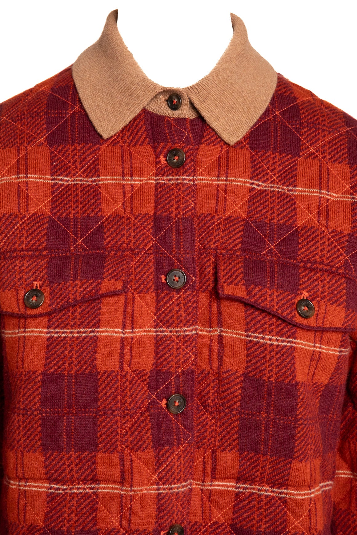 GUEST IN RESIDENCE Crop Flannel Jacket (Sz. S)