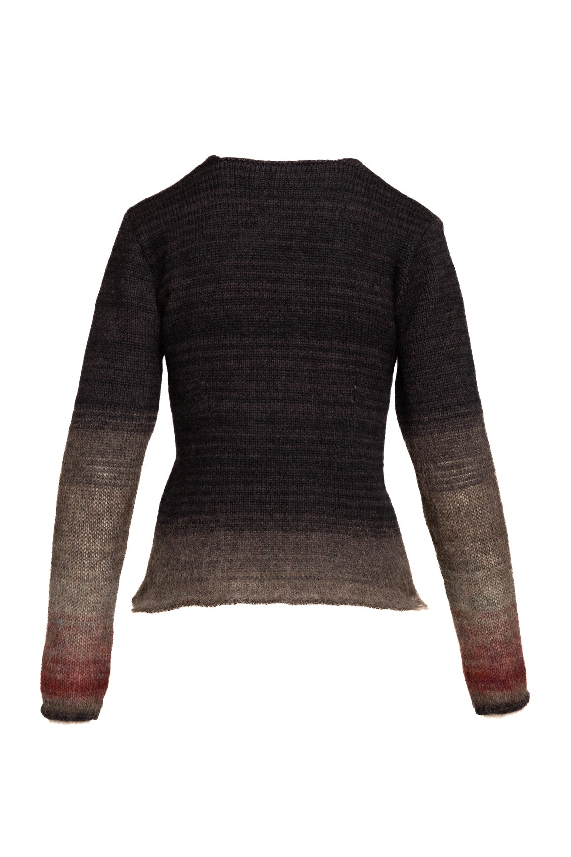 DRIES VAN NOTEN Ombre Mohair Sweater (Sz. L)