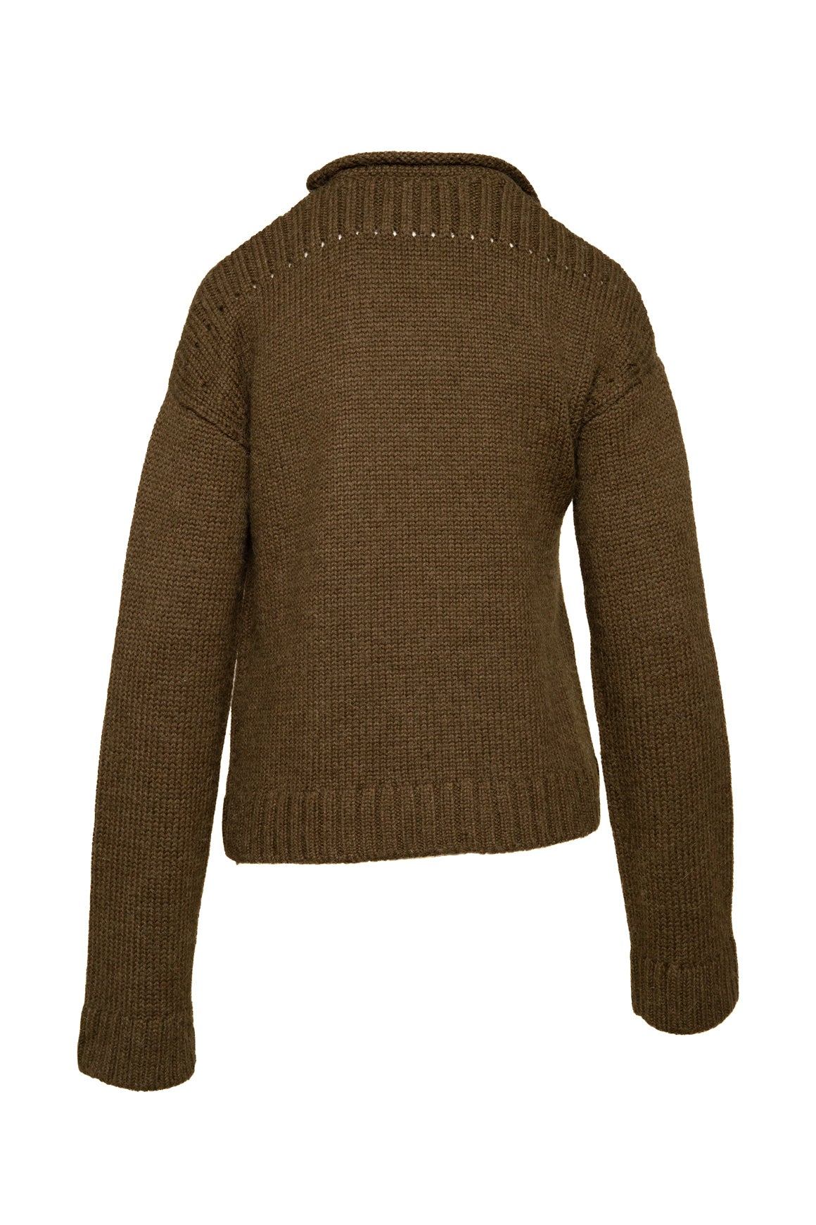 JWANDERSON Olive Zipper Detail Sweater (Sz. XS)