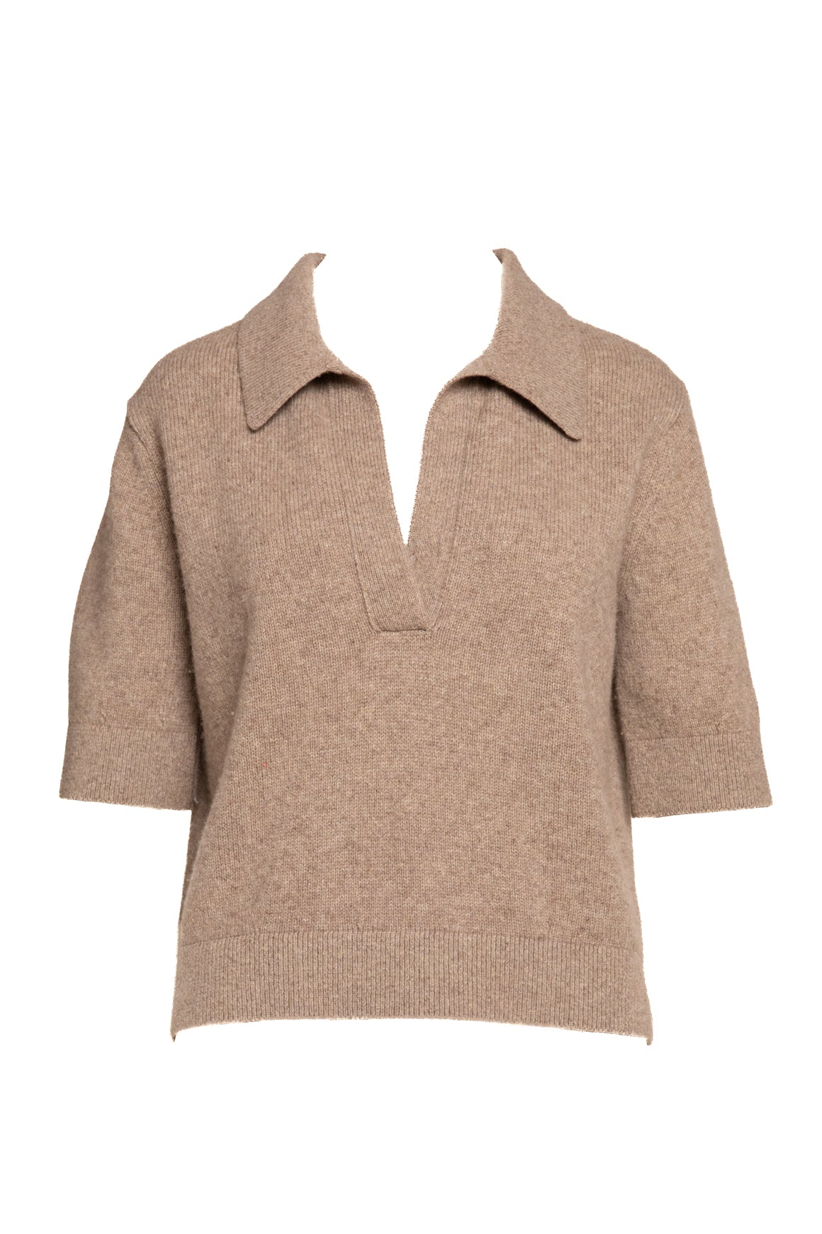 KHAITE Taupe Knit Top (Sz. S)