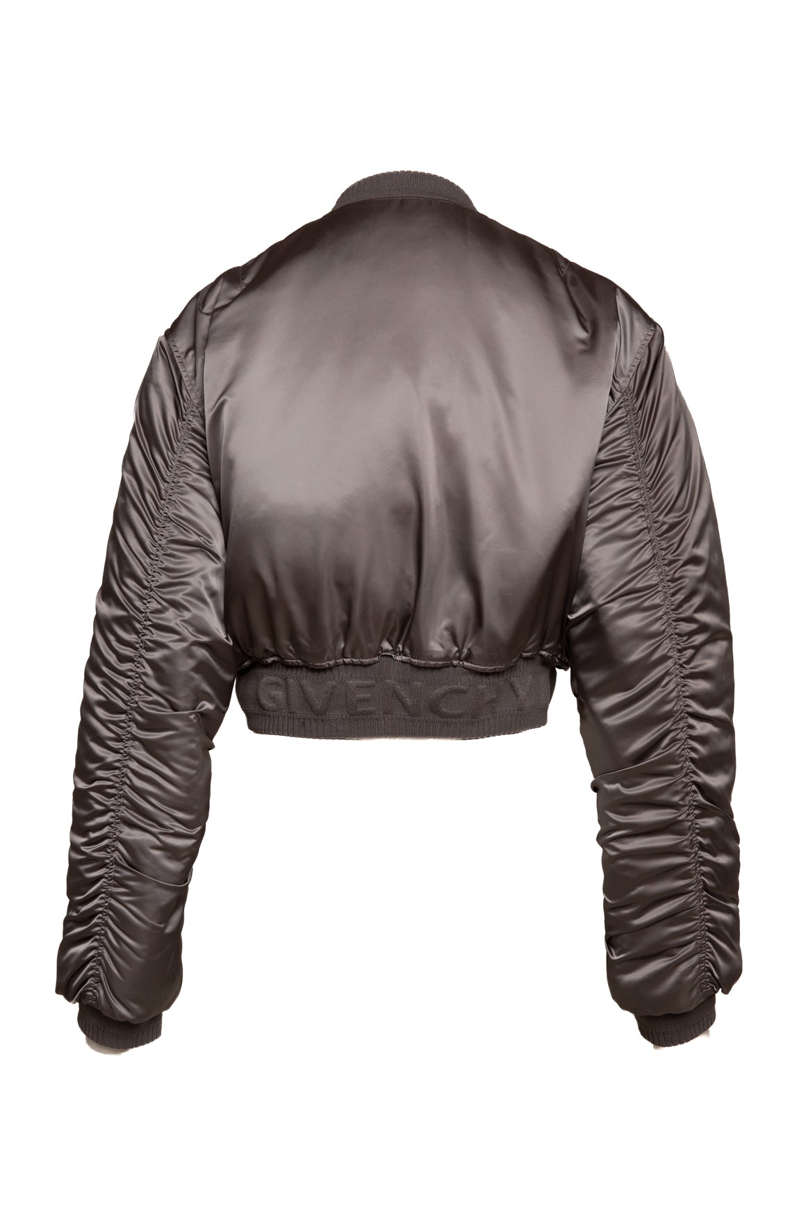 GIVENCHY Grey Crop Bomber (Sz. S)