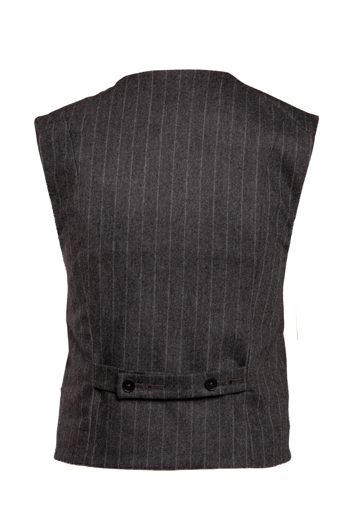 LOU LOU SUDIO Grey Pinstripe Wool Vest (Sz. XS)