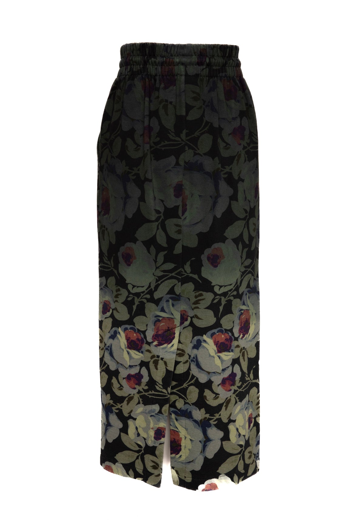 DRIES VAN NOTEN Floral Maxi Sweat Skirt (Sz. S)