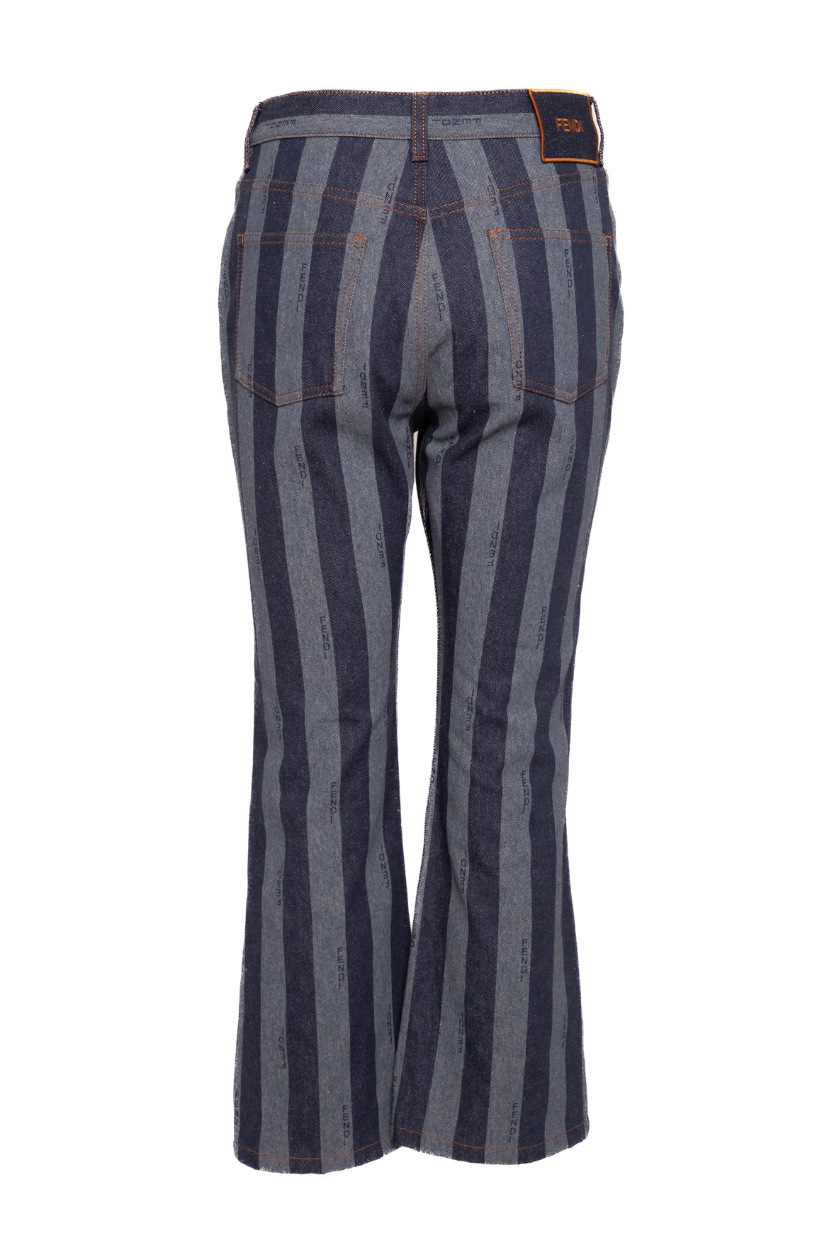 FENDI "Pequin" Striped Jeans (Sz.40/4)