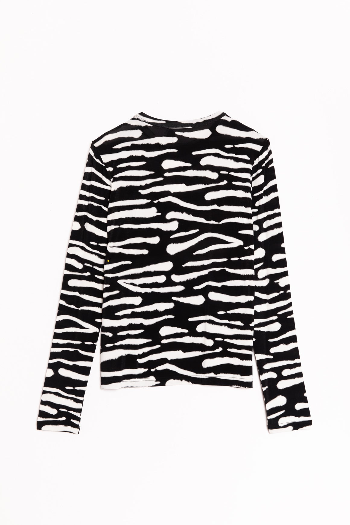 CHRISTIAN WIJNANTS Black & White Printed Long Sleeve Tee